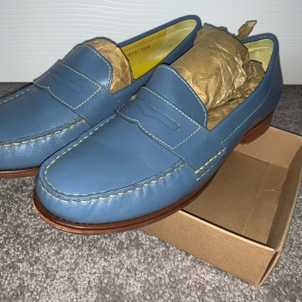 Cole Haan Blue Liafers Size 7.5